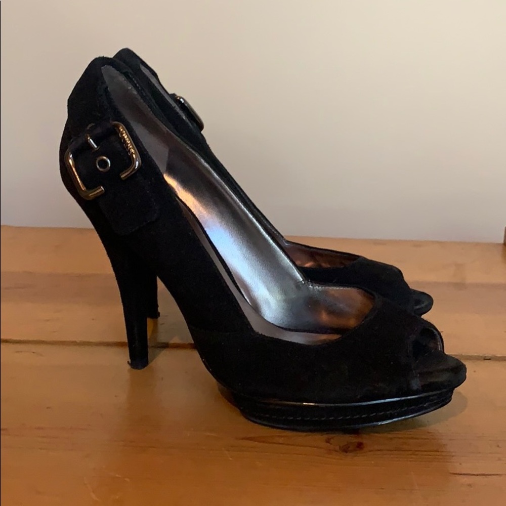 Black Guess Heels